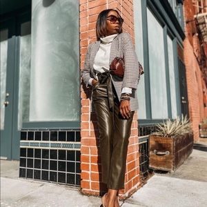 Vegan Leather pants!